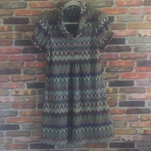 Jessica Howard Zig-Zag Design Dress